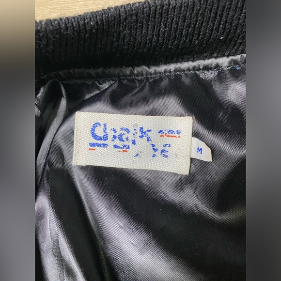 Vintage Chalk Line Oakland Raiders NFL Varsity Letterman Jacket Men Size MEDIUM - Picture 9 of 14